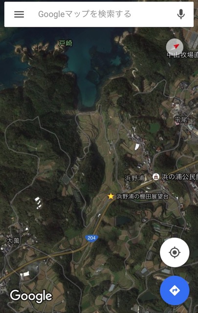 Google Map航空写真