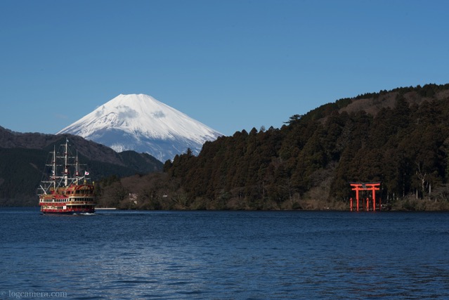 芦ノ湖　富士山