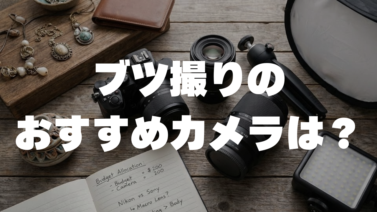 社内製品のブツ撮りするカメラ・Z50IIとZV-E10IIで迷っています