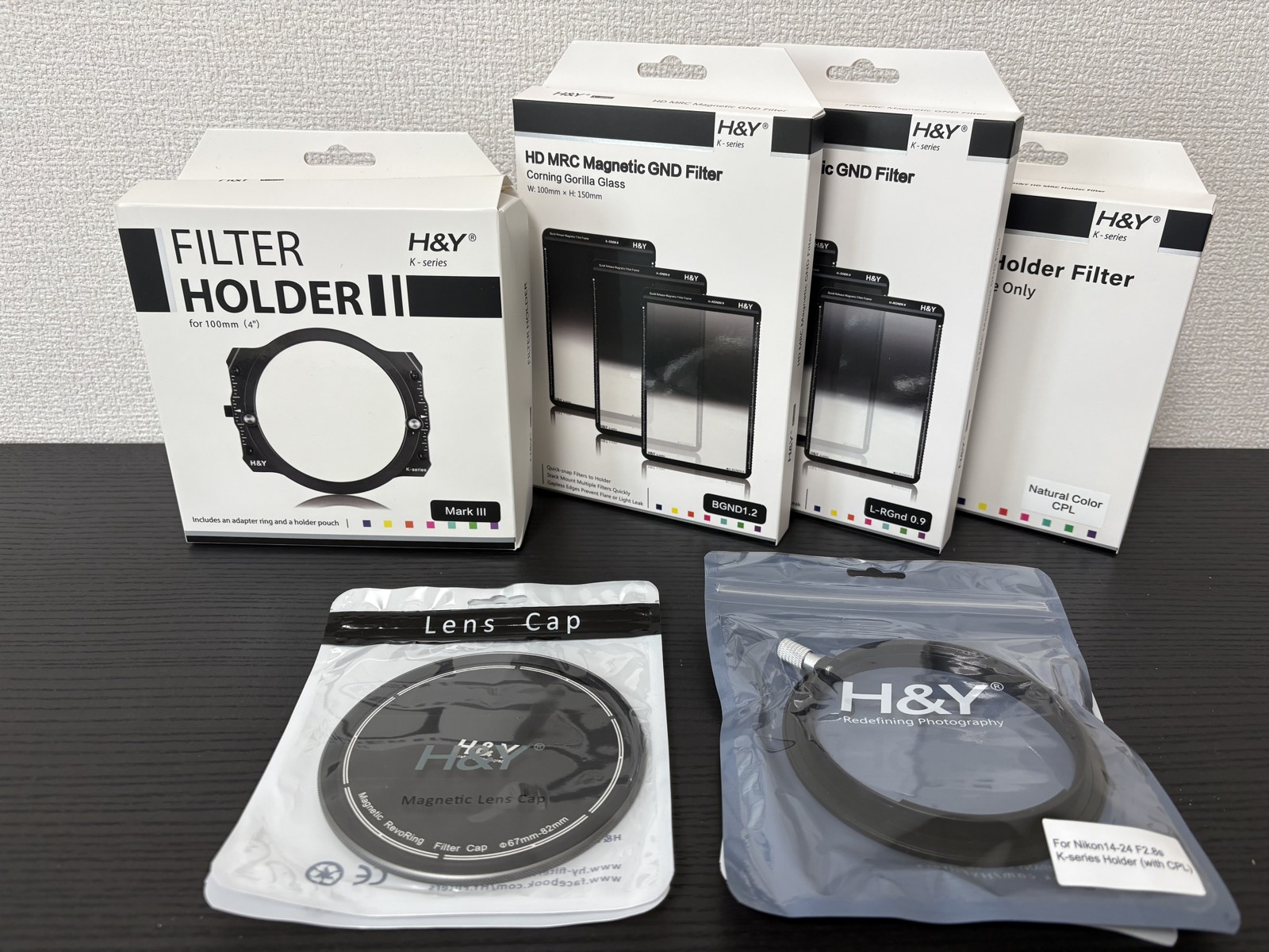 H&YのMark IIIホルダー、GNDフィルター、CPLと周辺用品